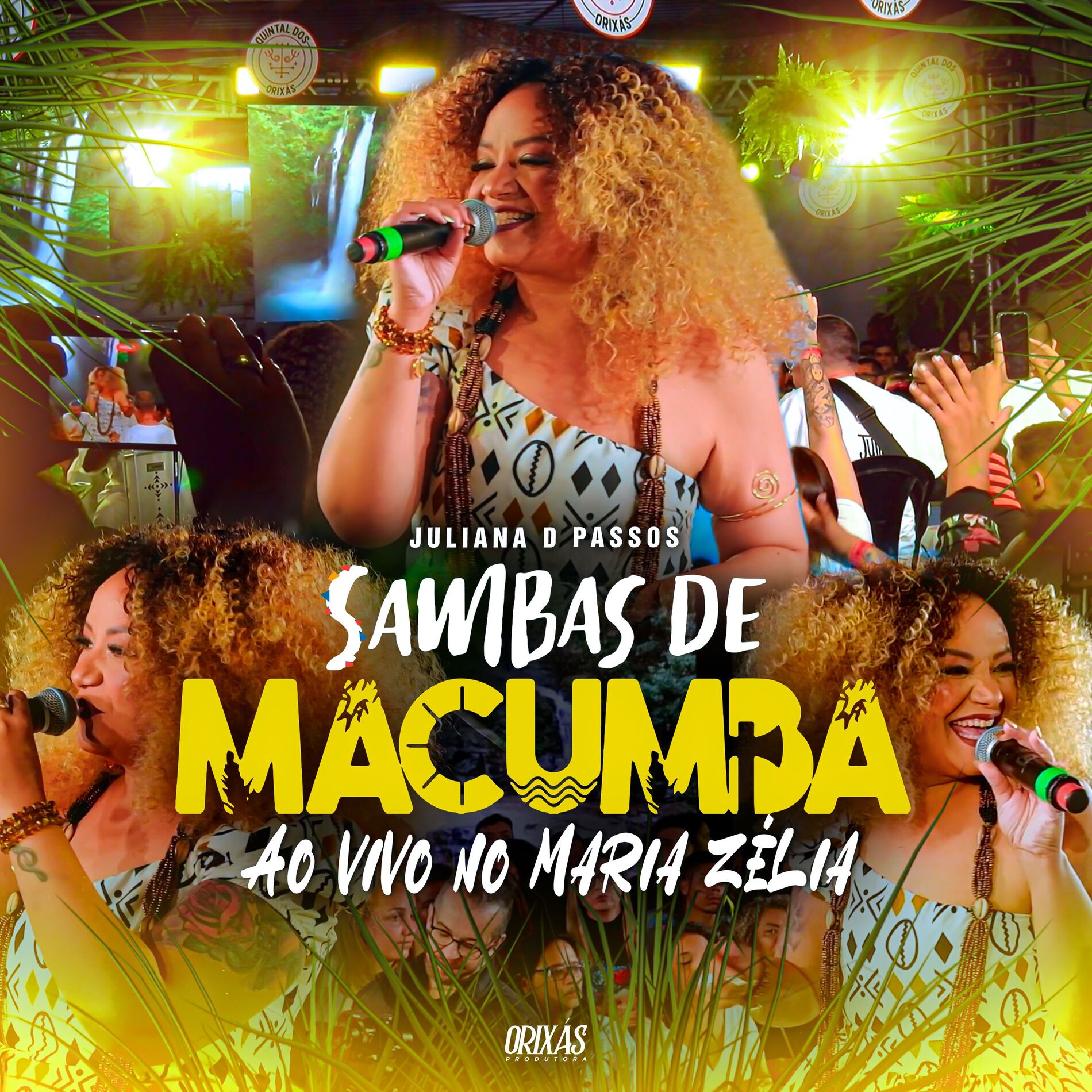 Album cover of Sambas de Macumba – ao Vivo no Maria Zélia