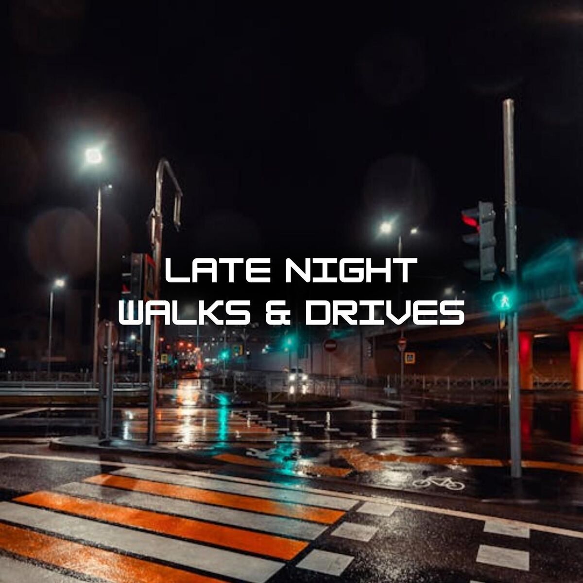 Album cover of Late night walks & drives