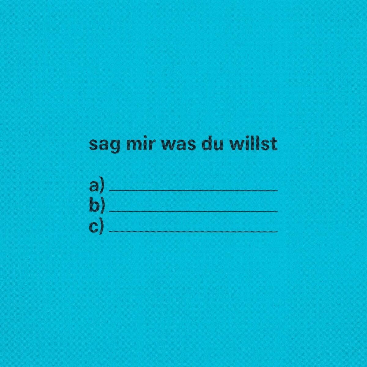 Album cover of Sag Mir Was Du Willst