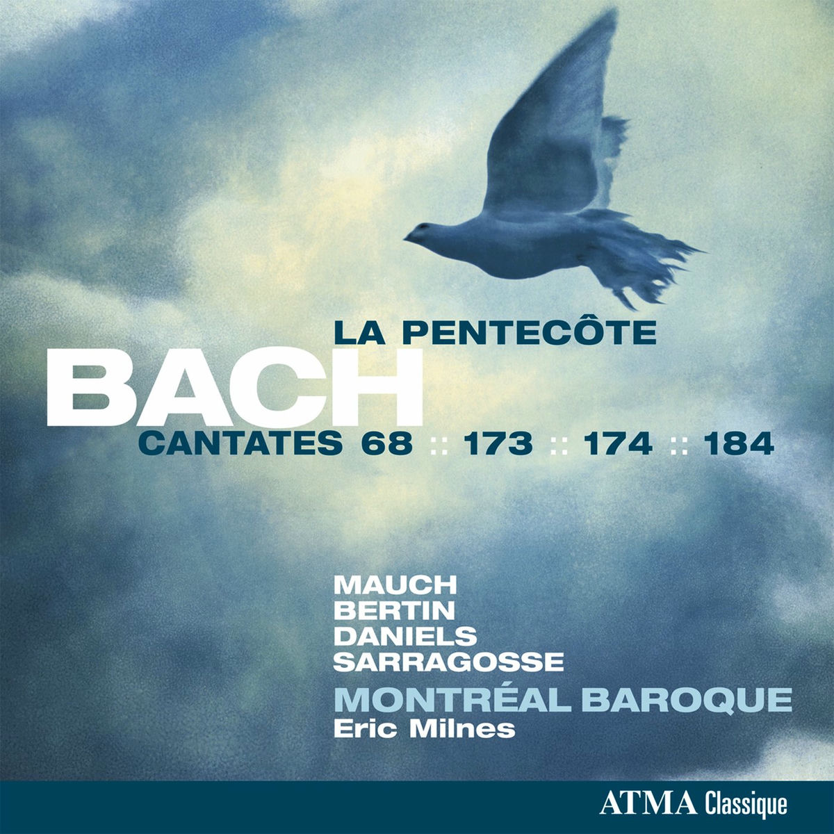 Album cover of Bach: Cantates pour la Pentecôte