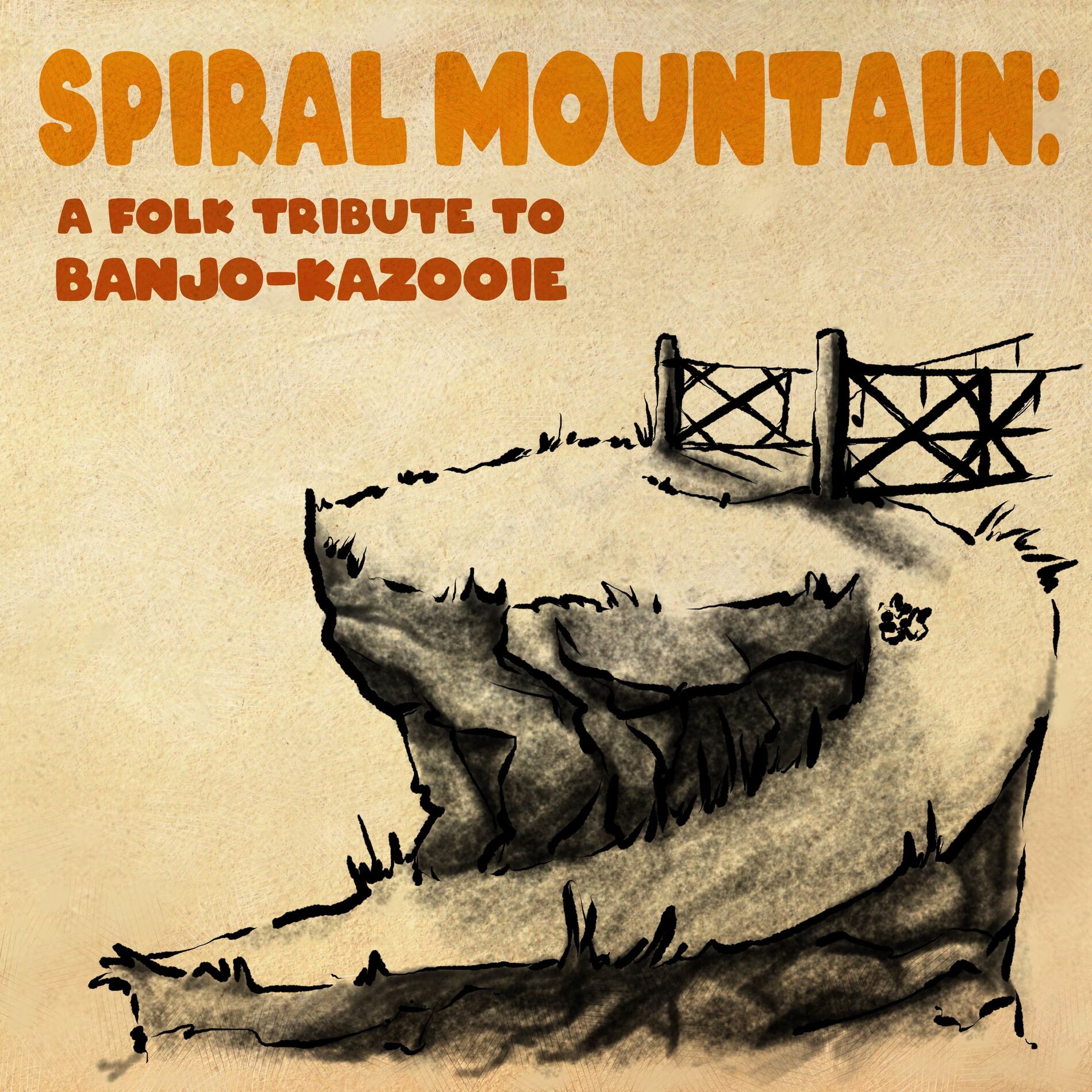 Album cover of Spiral Mountain: A Folk Tribute to Banjo-Kazooie