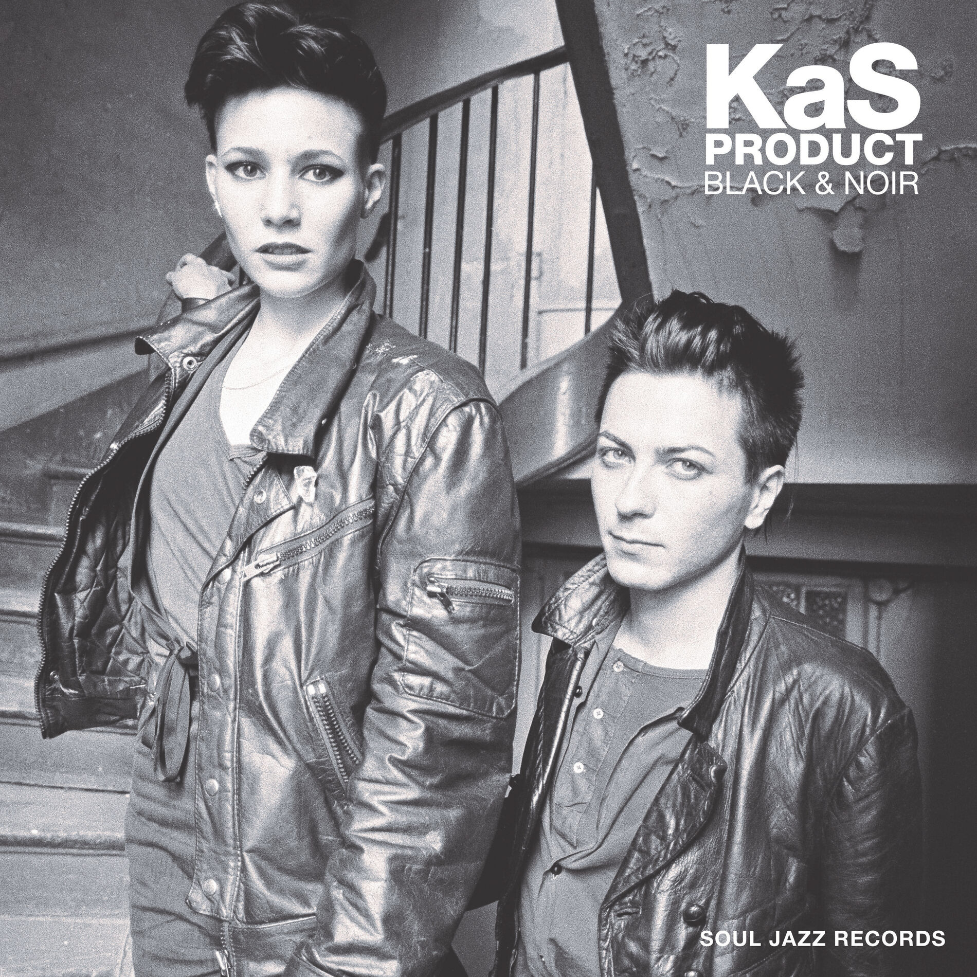 Album cover of Soul Jazz Records Presents KaS Product: Black & Noir (Mutant Synth-Punk from France)