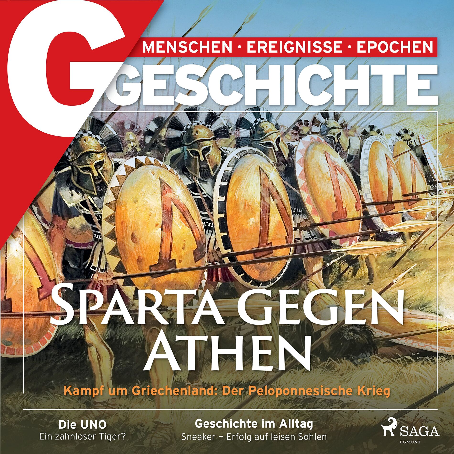Album cover of G/GESCHICHTE - Sparta gegen Athen: Kampf um Griechenland: Der Peloponnesische Krieg