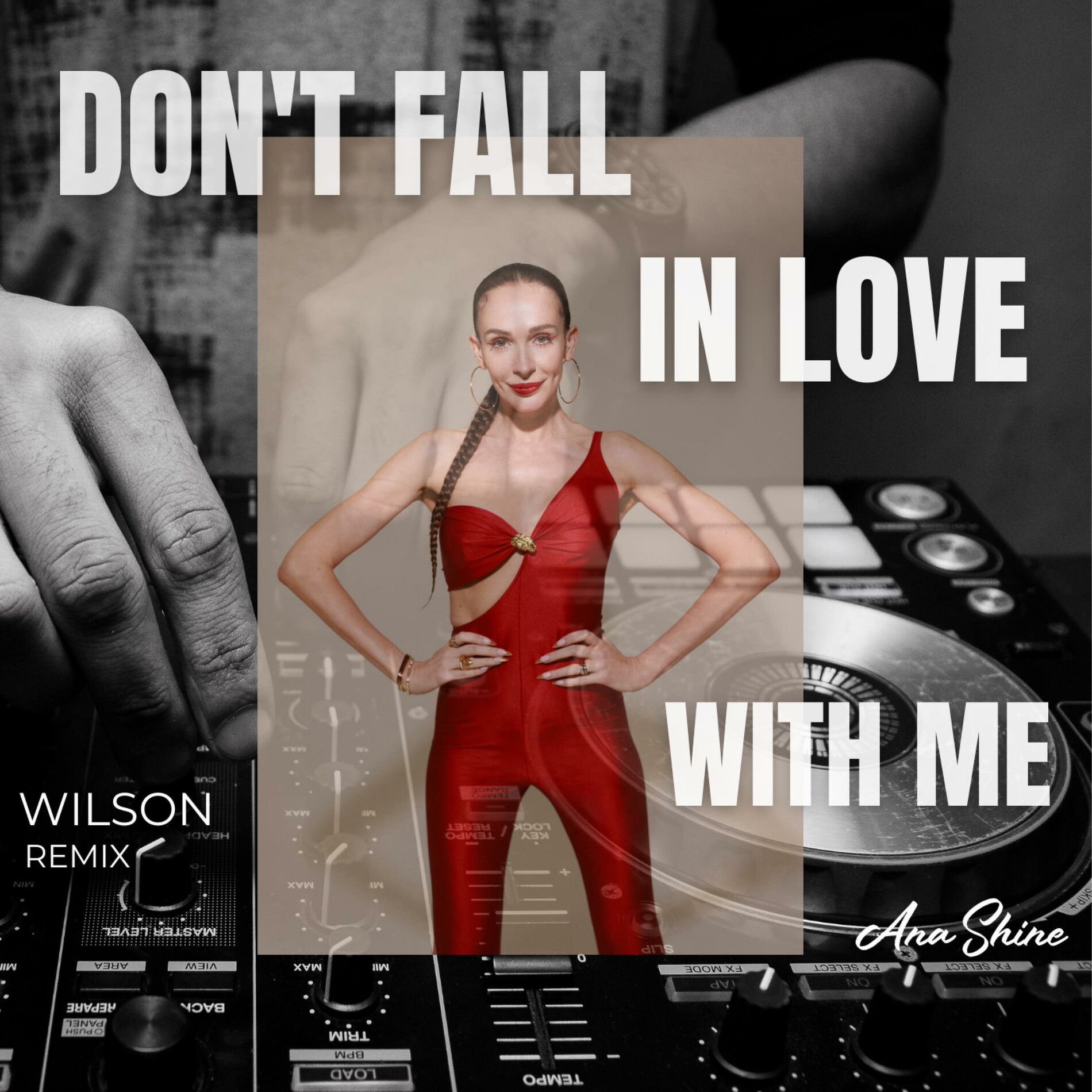 Album cover of Don't fall in love with me (Wilson Remix)
