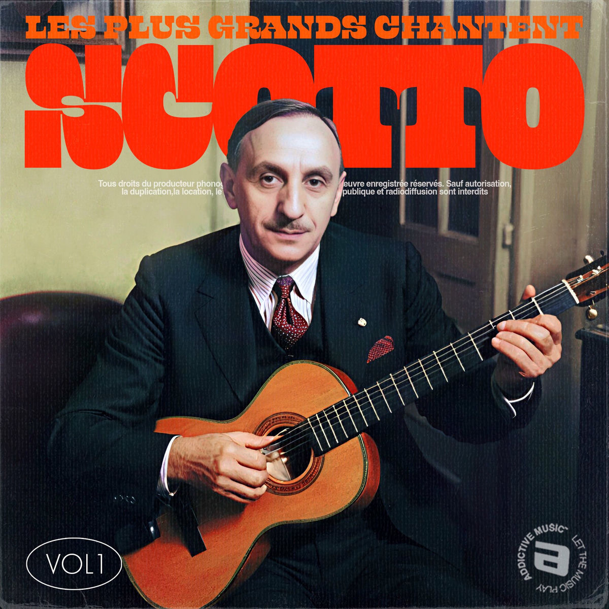 Album cover of Les Plus Grands Chantent Vincent Scotto