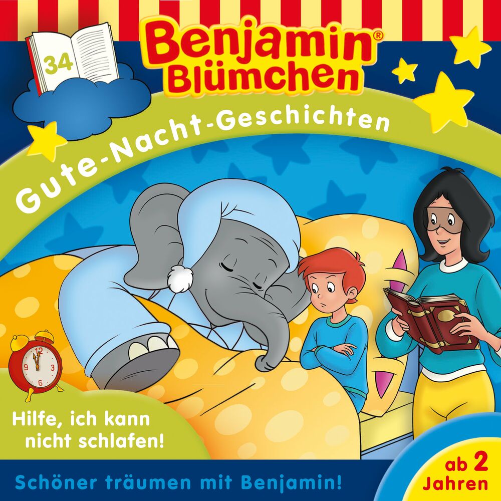 Picture of Gute-Nacht-Geschichten - Folge 34: Hilfe, ich kann nicht schlafen!