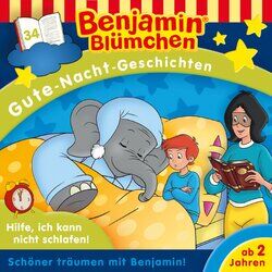 Cover of Gute-Nacht-Geschichten - Folge 34: Hilfe, ich kann nicht schlafen!