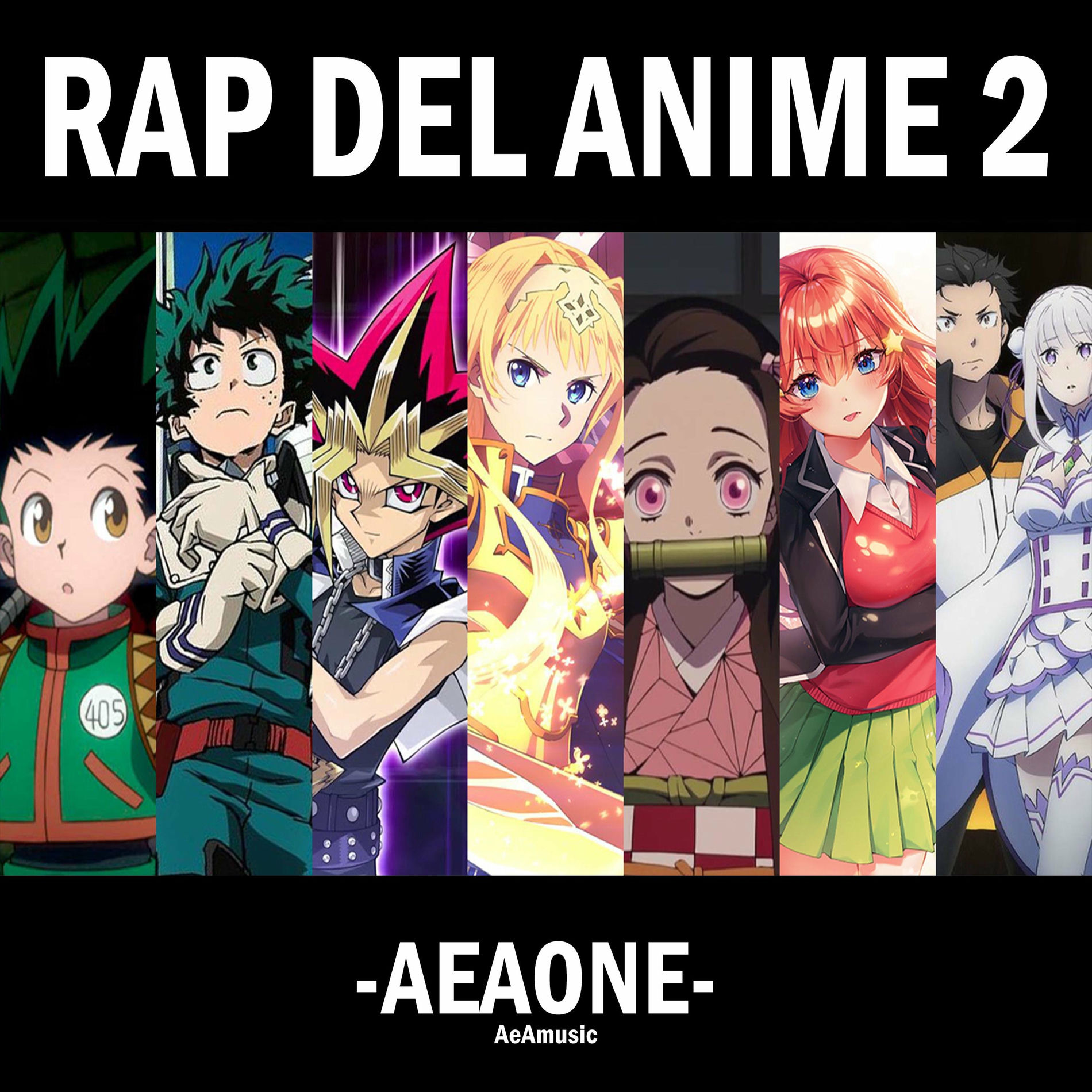Album cover of Rap Del Anime 2 (feat. SrMecosst, Khai Rap, Mc Elektro, Drab, Sakto, Kirito, Sekai 134, Coral Ren, Prince Alynn, Dani Conagui & Ca