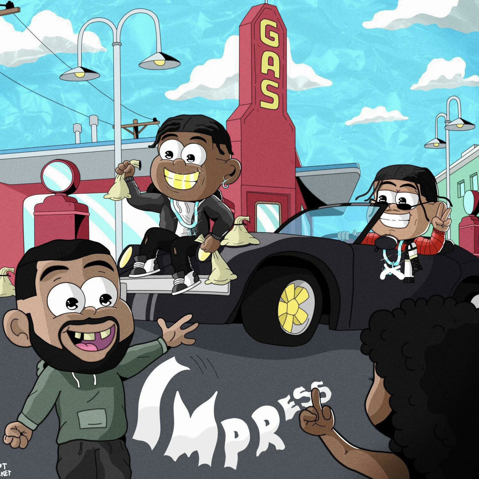 Album cover of Impress (feat. Pazzo)
