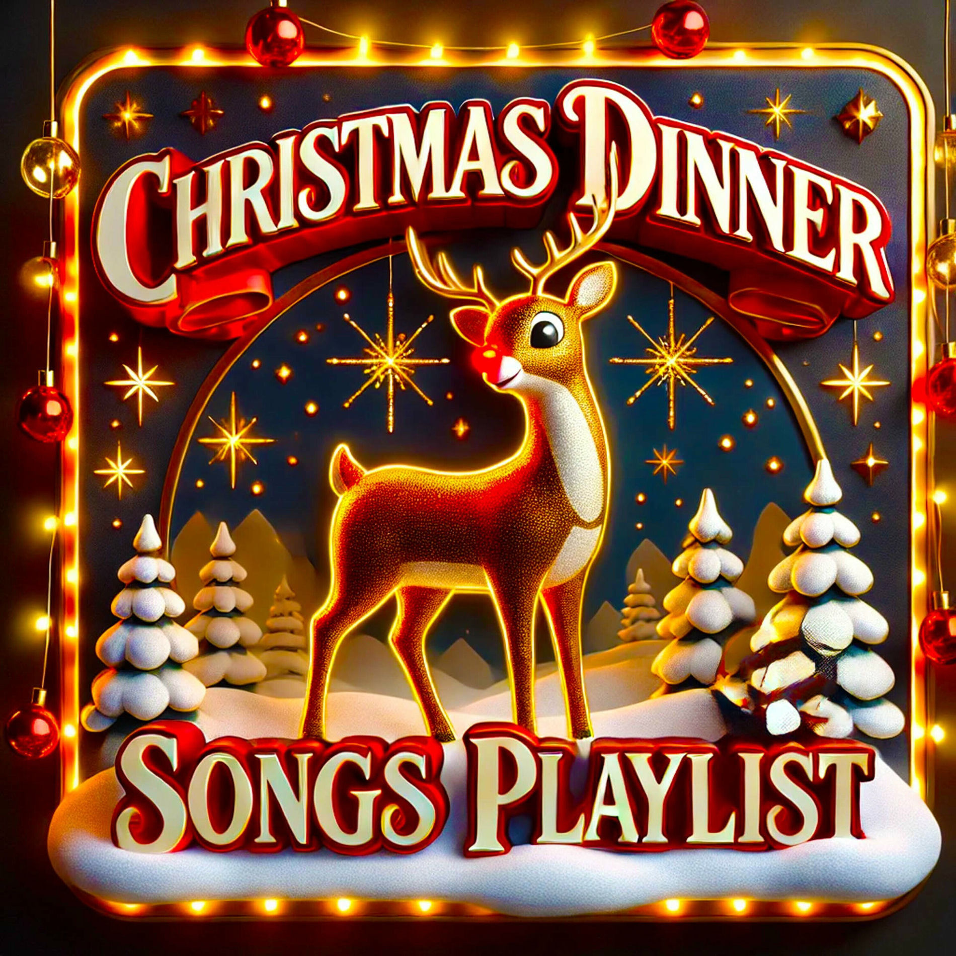 Album cover of Christmas Dinner Songs Playlist