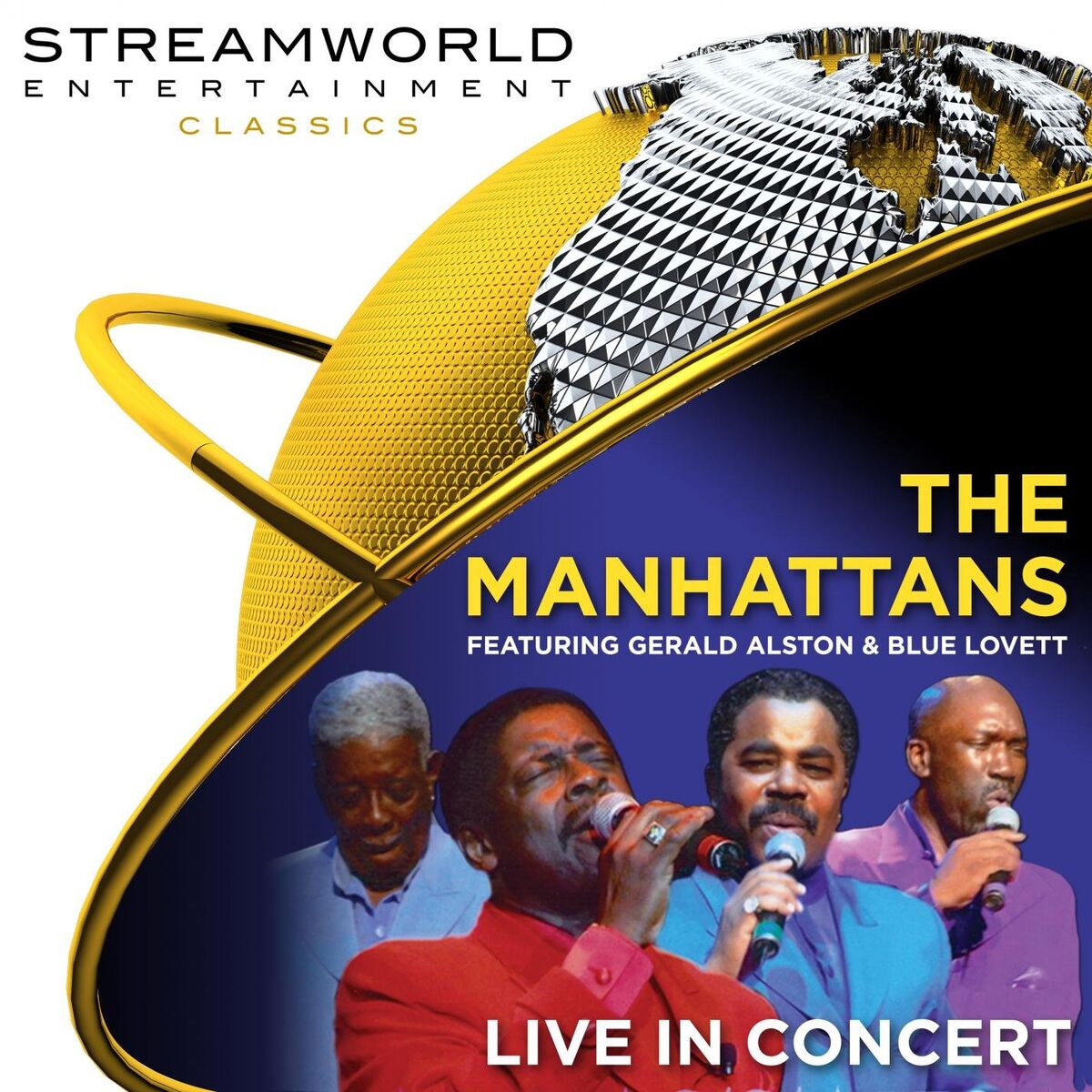 Album cover of The Manhattans (feat. Gerald Alston & Blue Lovett) Live In Concert