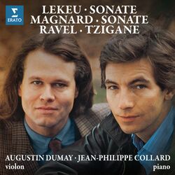 Cover of Magnard & Lekeu: Sonates pour violon et piano - Ravel: Tzigane