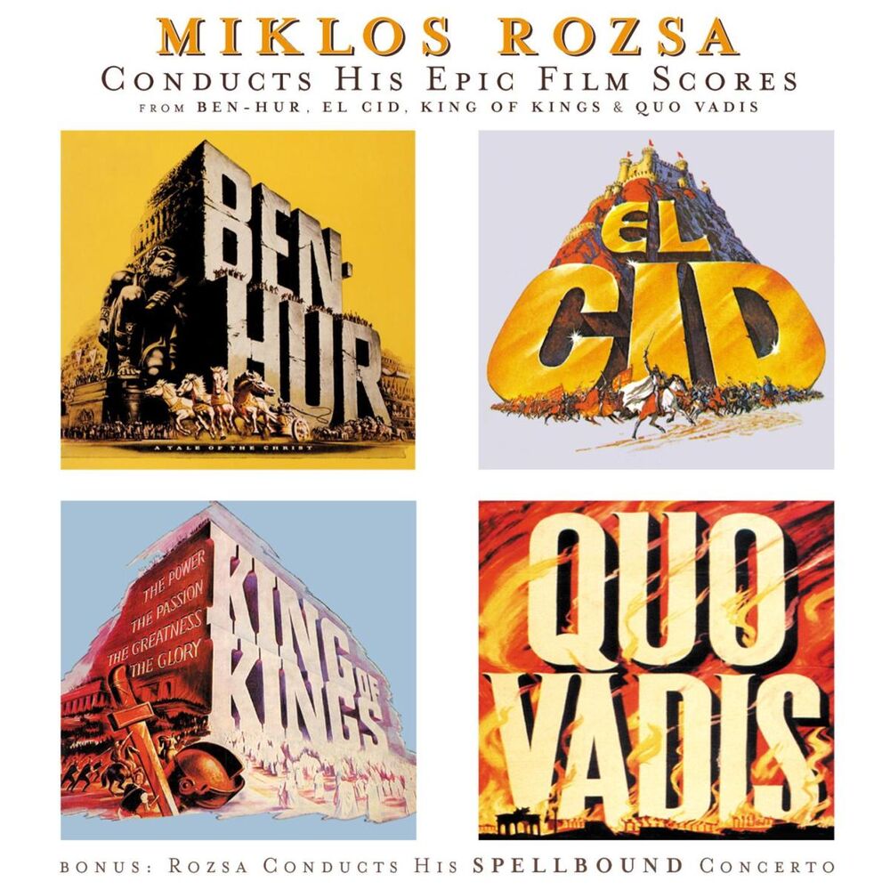 Picture of Miklos Rozsa Conducts His Epic Film Scores