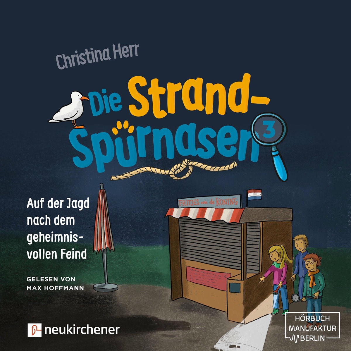 Album cover of Auf der Jagd nach dem geheimnisvollen Feind - Die Strandspürnasen, Band 3 (ungekürzt)