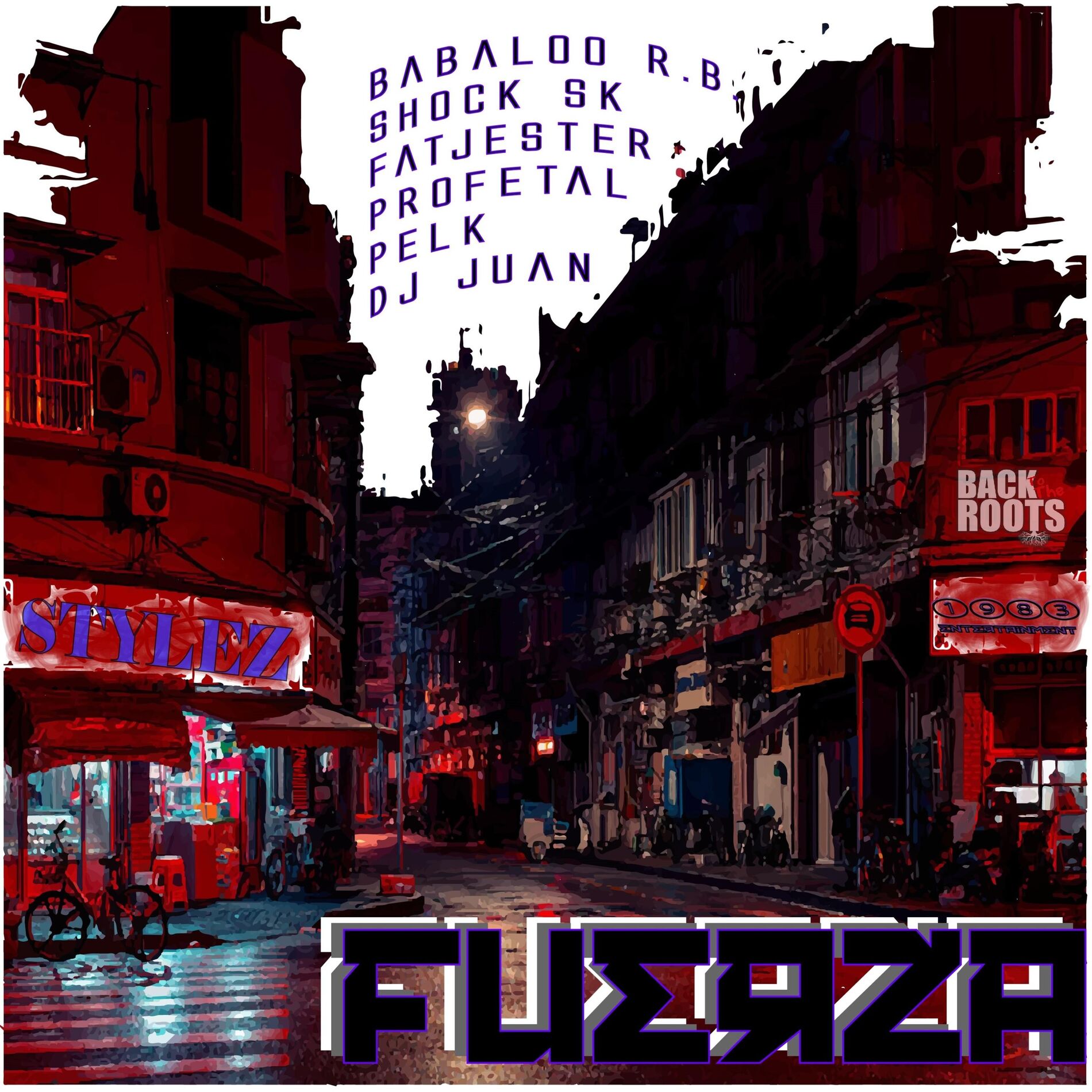 Album cover of Fuerza (feat. Shock Sk, Fatjester, Profetal, Pelk & DJ Juan)