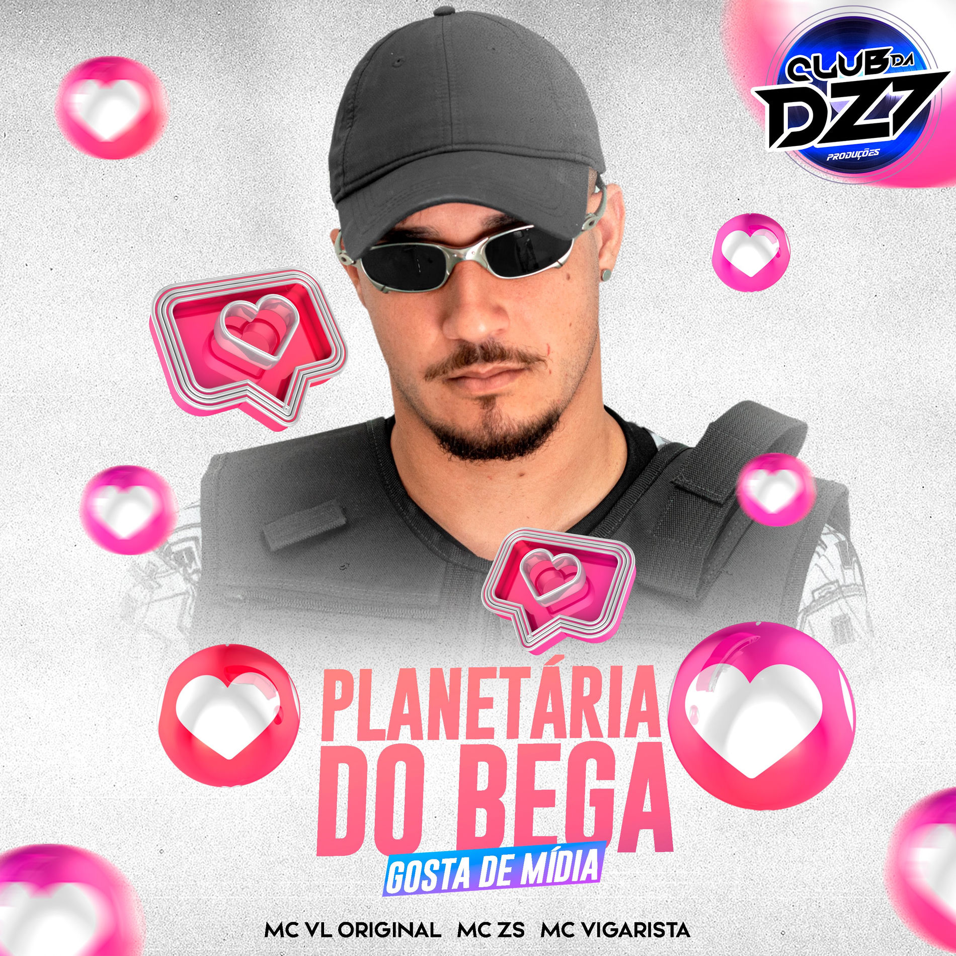 Album cover of PLANETÁRIA DO BEGA GOSTA DE MÍDIA