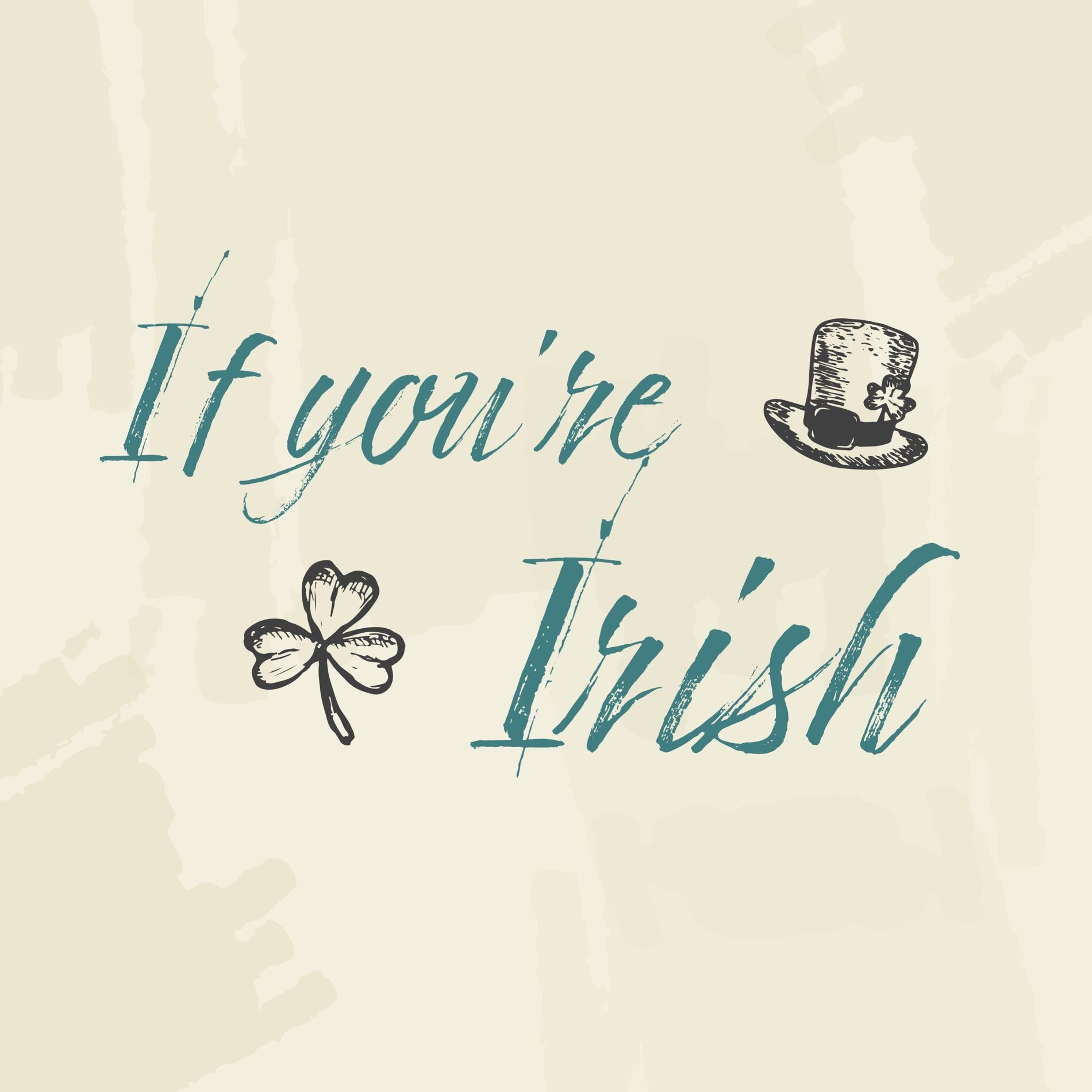 Album cover of If You're Irish