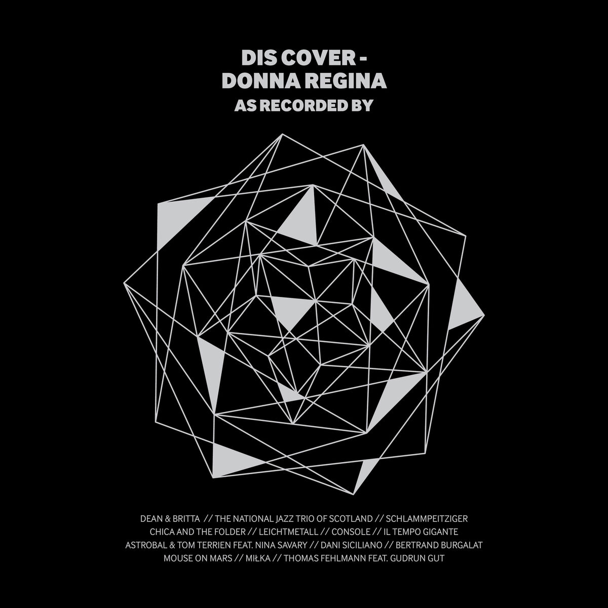 Album cover of Dis Cover - Donna Regina As Recorded By