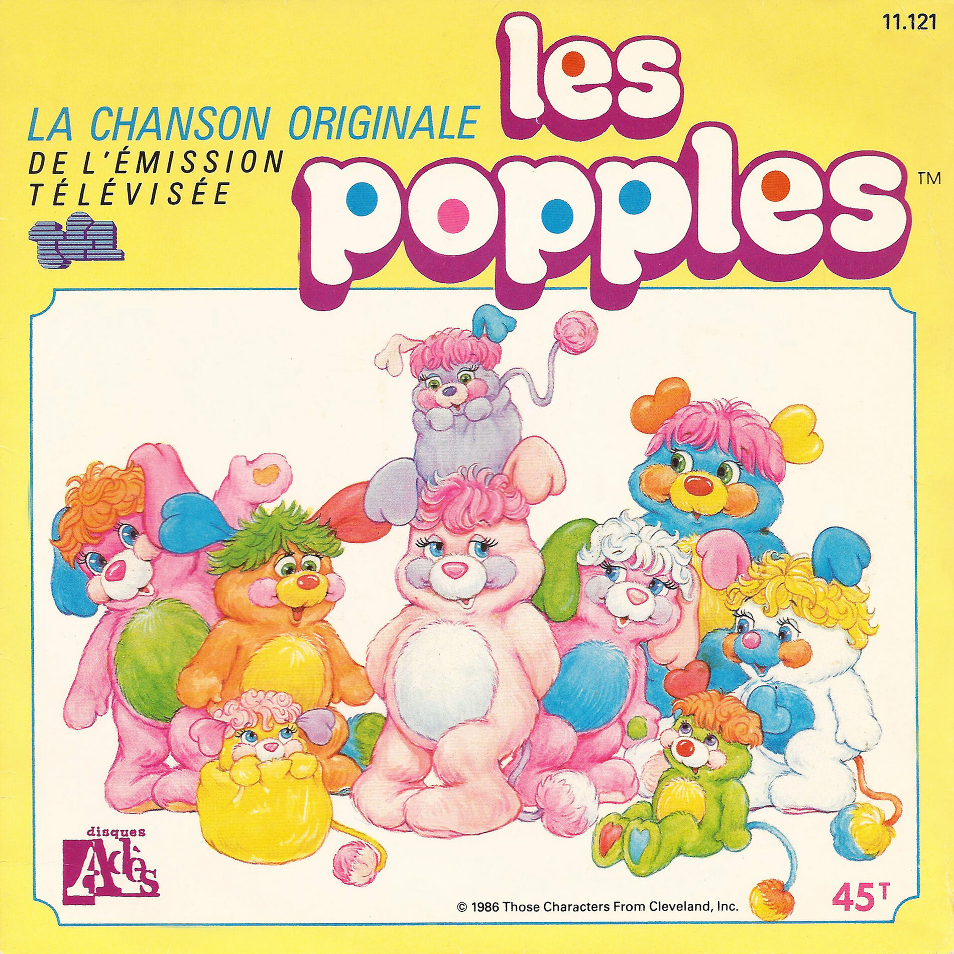 Album cover of Les Popples (Générique original du dessin animé) - Single