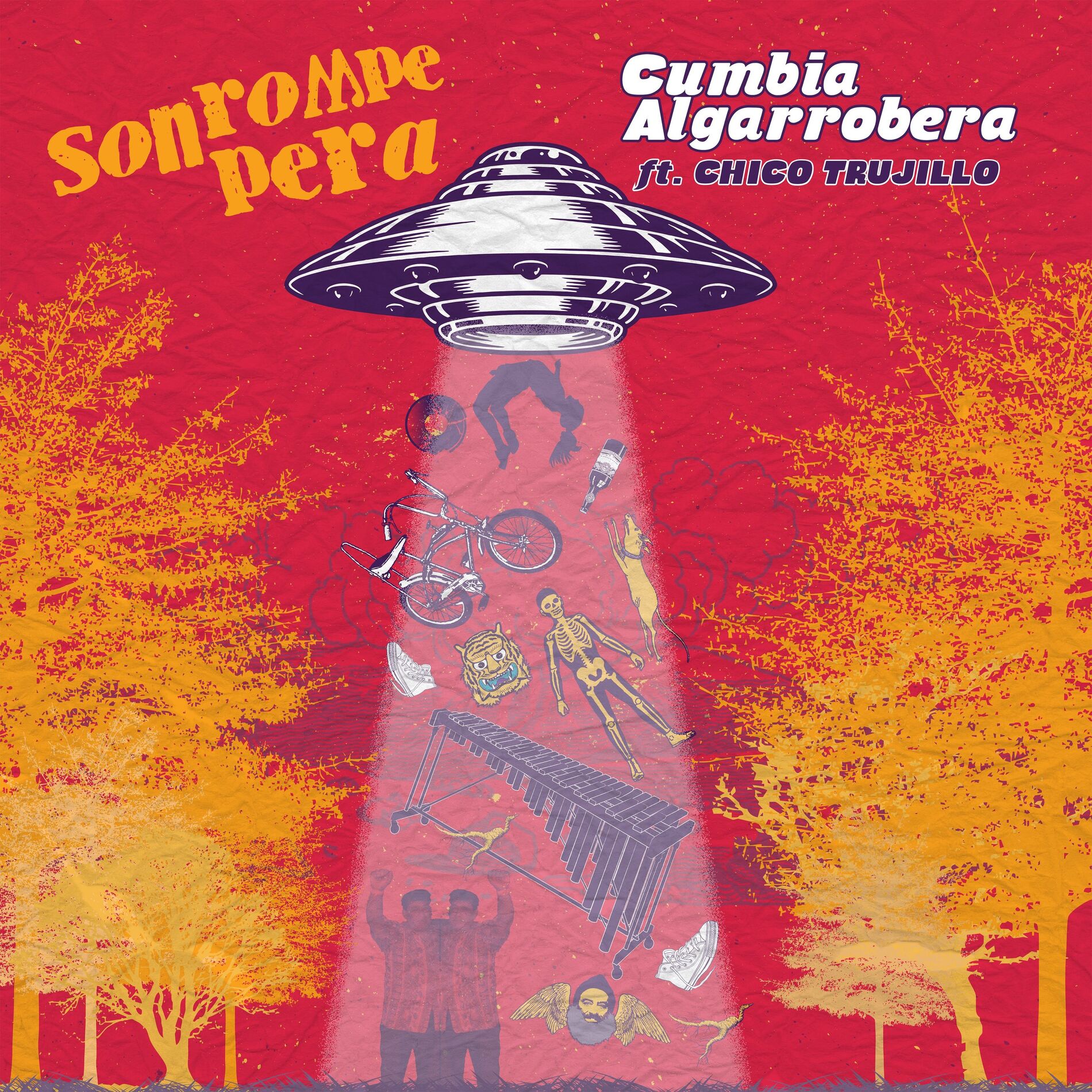 Album cover of Cumbia Algarrobera (featuring Chico Trujillo)