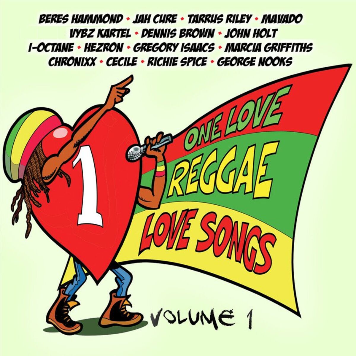 Album cover of One Love Reggae Love Songs, Vol.1 (Edit)