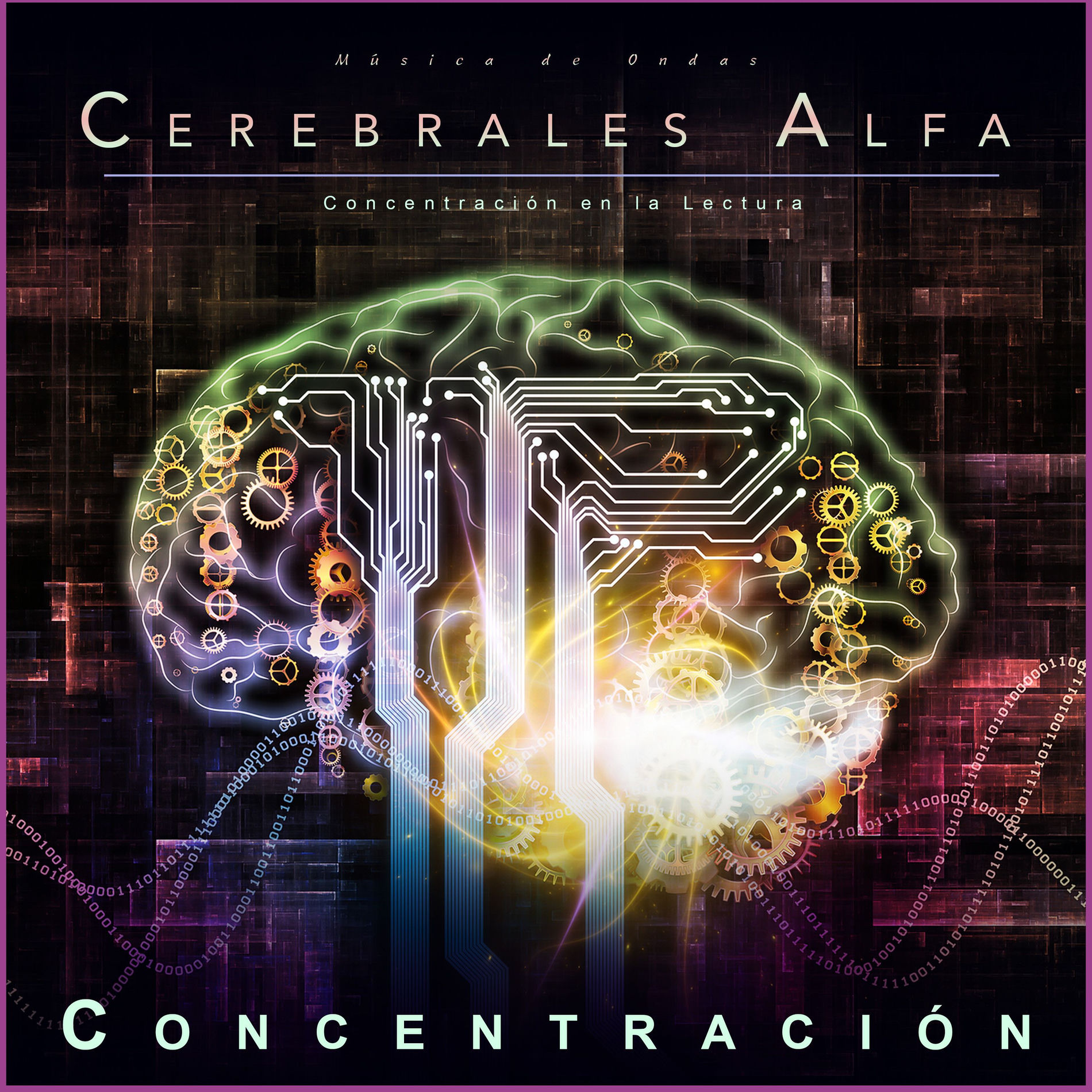 Album cover of Música de Ondas Cerebrales Alfa: Concentración en la Lectura