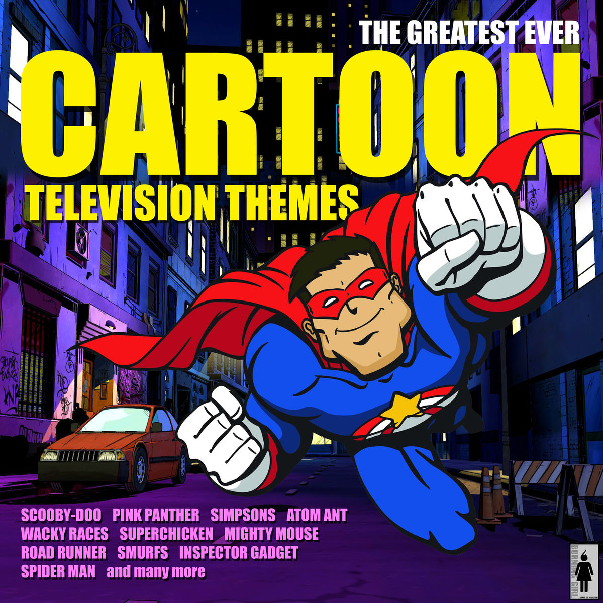 Album cover of The Greatest Ever Cartoon Television Themes