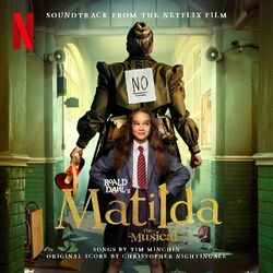 Cover of Roald Dahl's Matilda The Musical (Soundtrack from the Netflix Film)