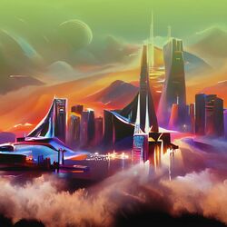 Neon Sky