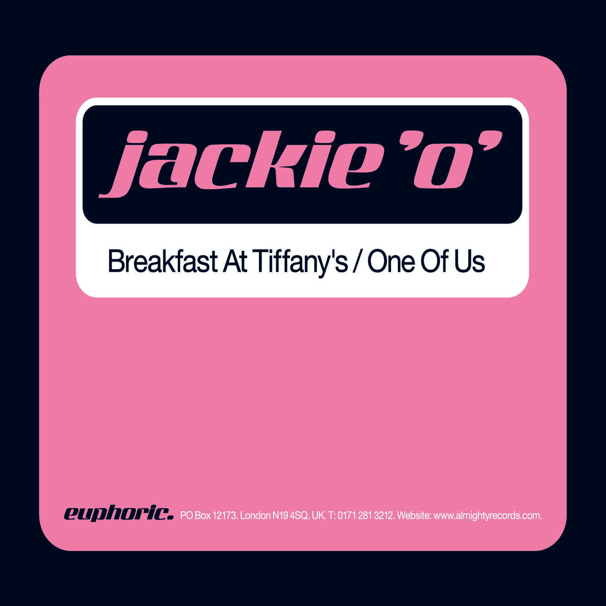 Album cover of Breakfast At Tiffany's / One Of Us - Single