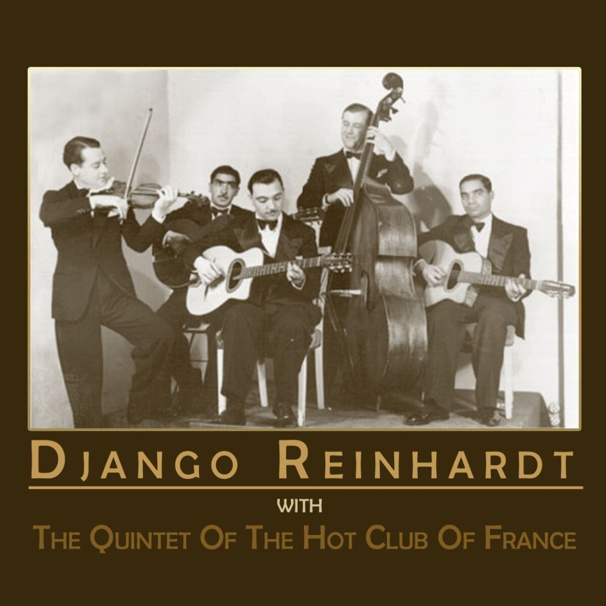 Album cover of With The Quintet Of The Hot Club Of France