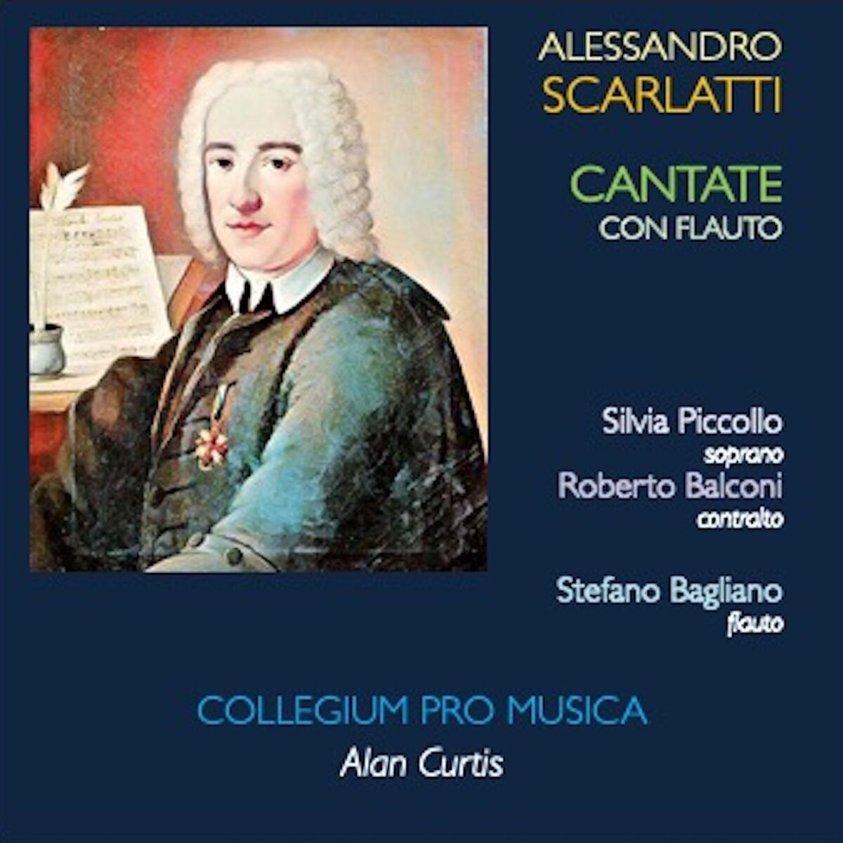 Album cover of Scarlatti: Cantate con flauto