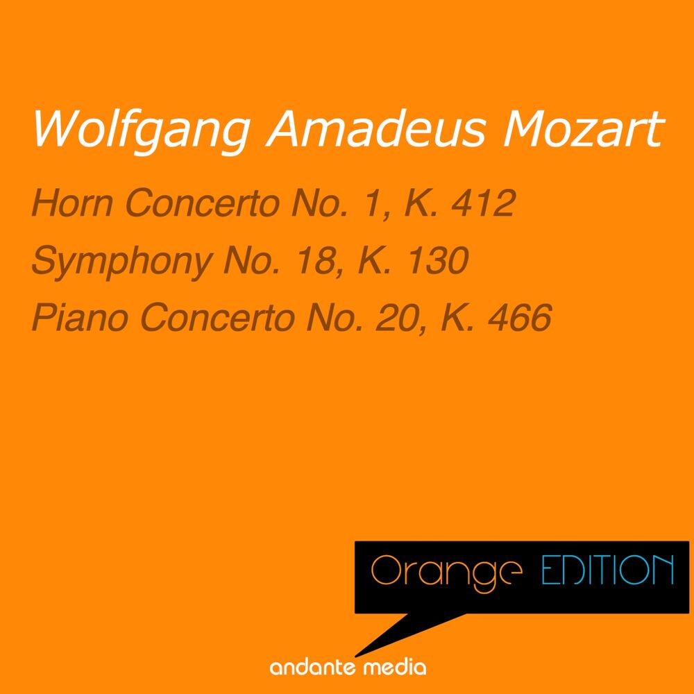 Picture of Orange Edition - Mozart: Horn Concerto No. 1, K. 412 & Piano Concerto No. 20, K. 466