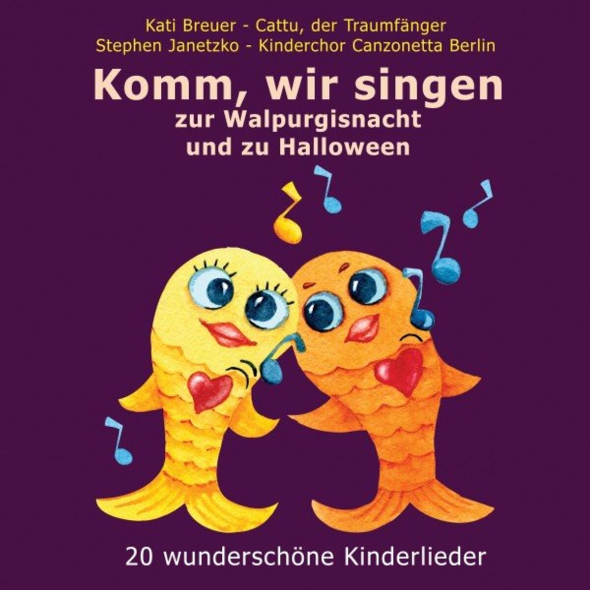 Album cover of Komm, wir singen zur Walpurgisnacht und zu Halloween (20 wunderschöne Kinderlieder)