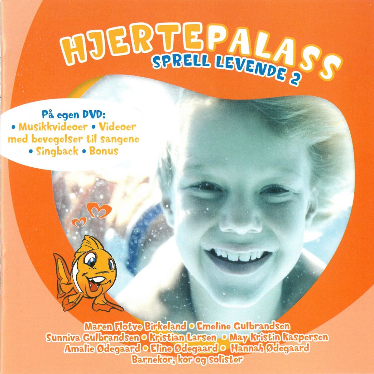Album cover of Hjertepalass - Sprell Levende 2