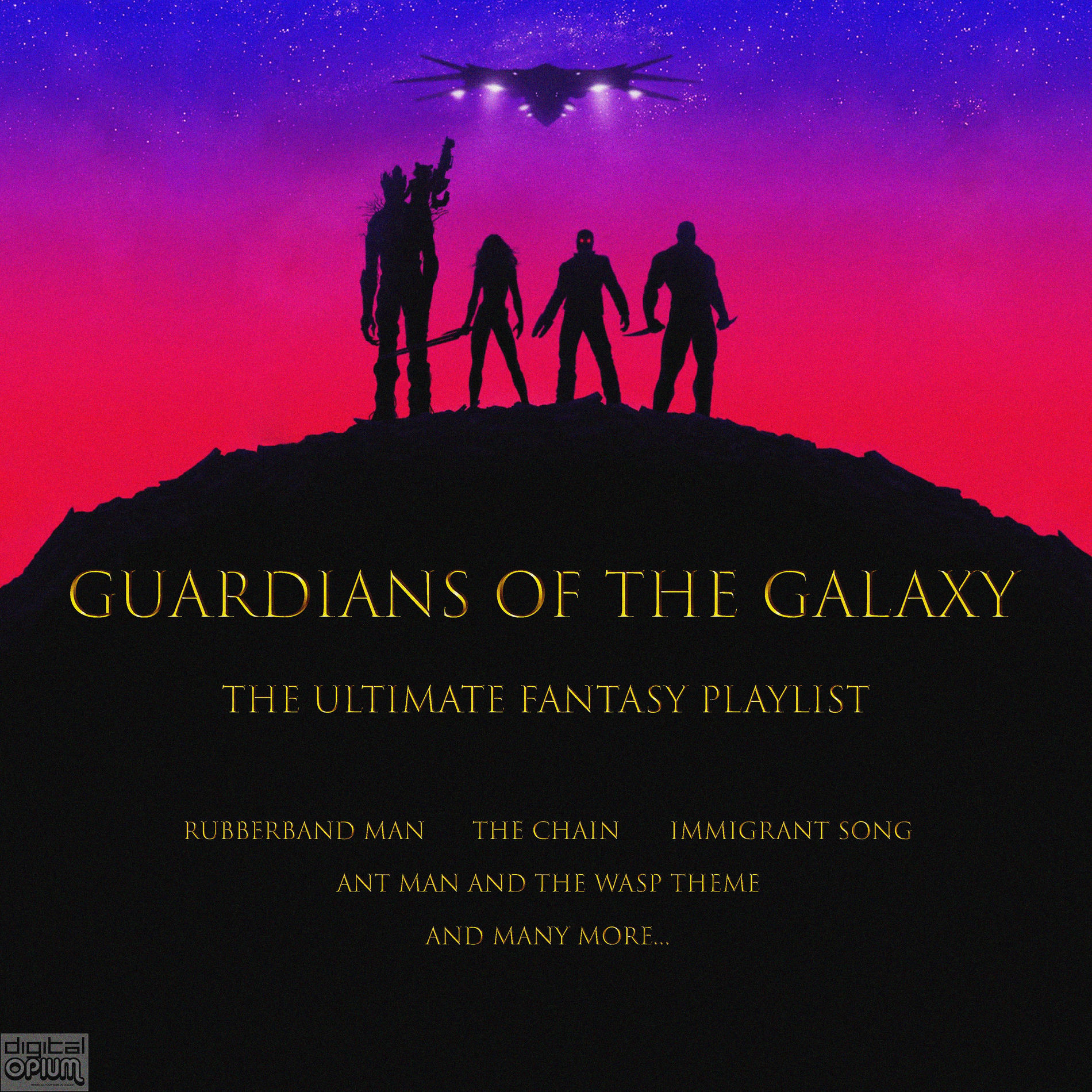 Album cover of Guardians Of The Galaxy - The Ultimate Fantasy Playlist