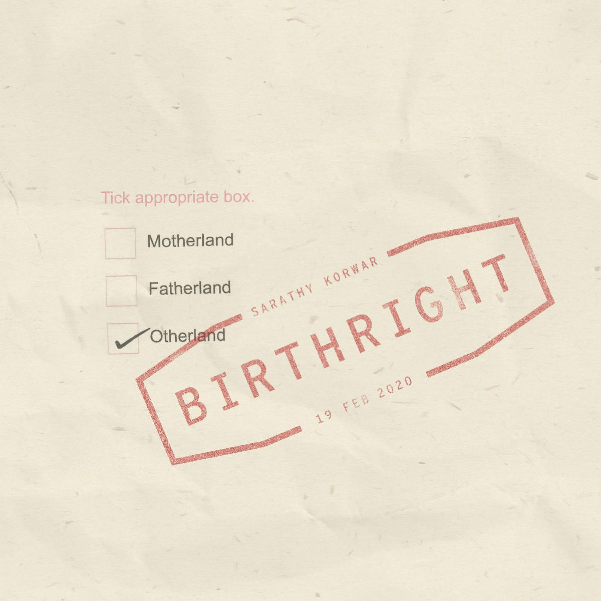 Album cover of Birthright
