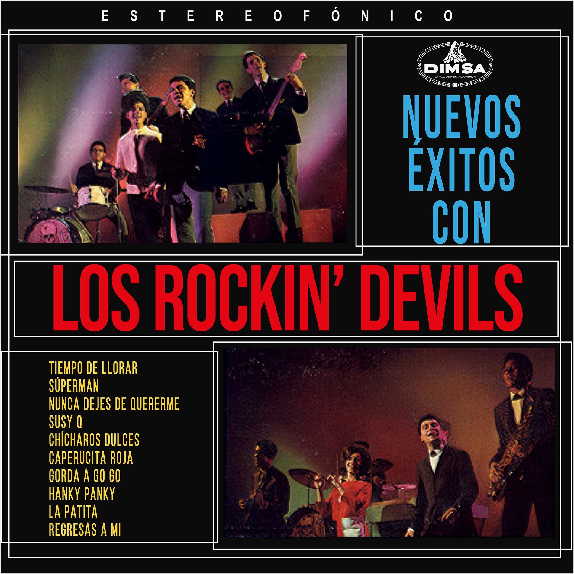 Album cover of Nuevos Éxitos Con los Rockin' Devils