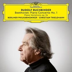 Cover of Beethoven: Piano Concerto No. 1, Op. 15; 6 Piano Variations in F Major, Op. 34