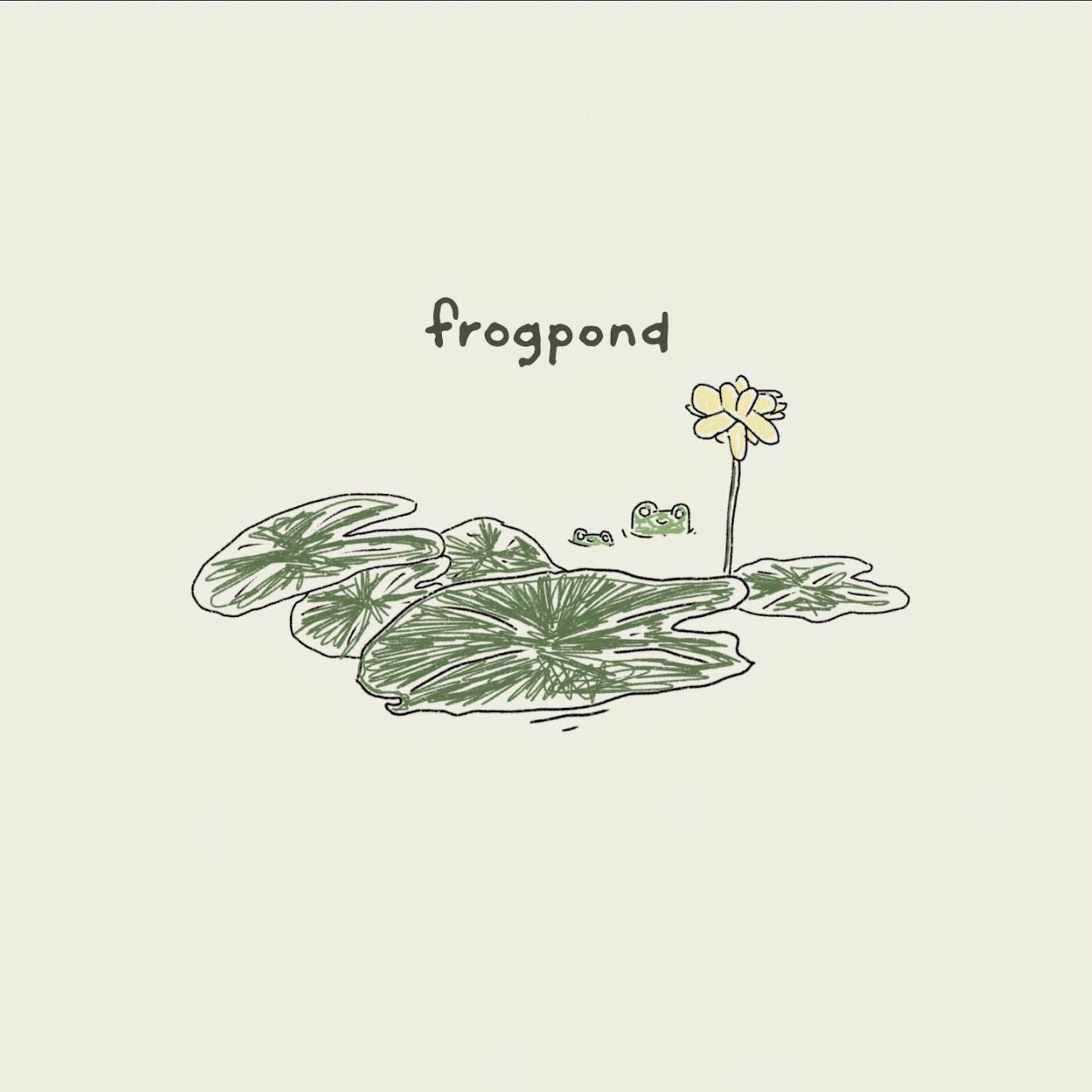 Album cover of frog pond