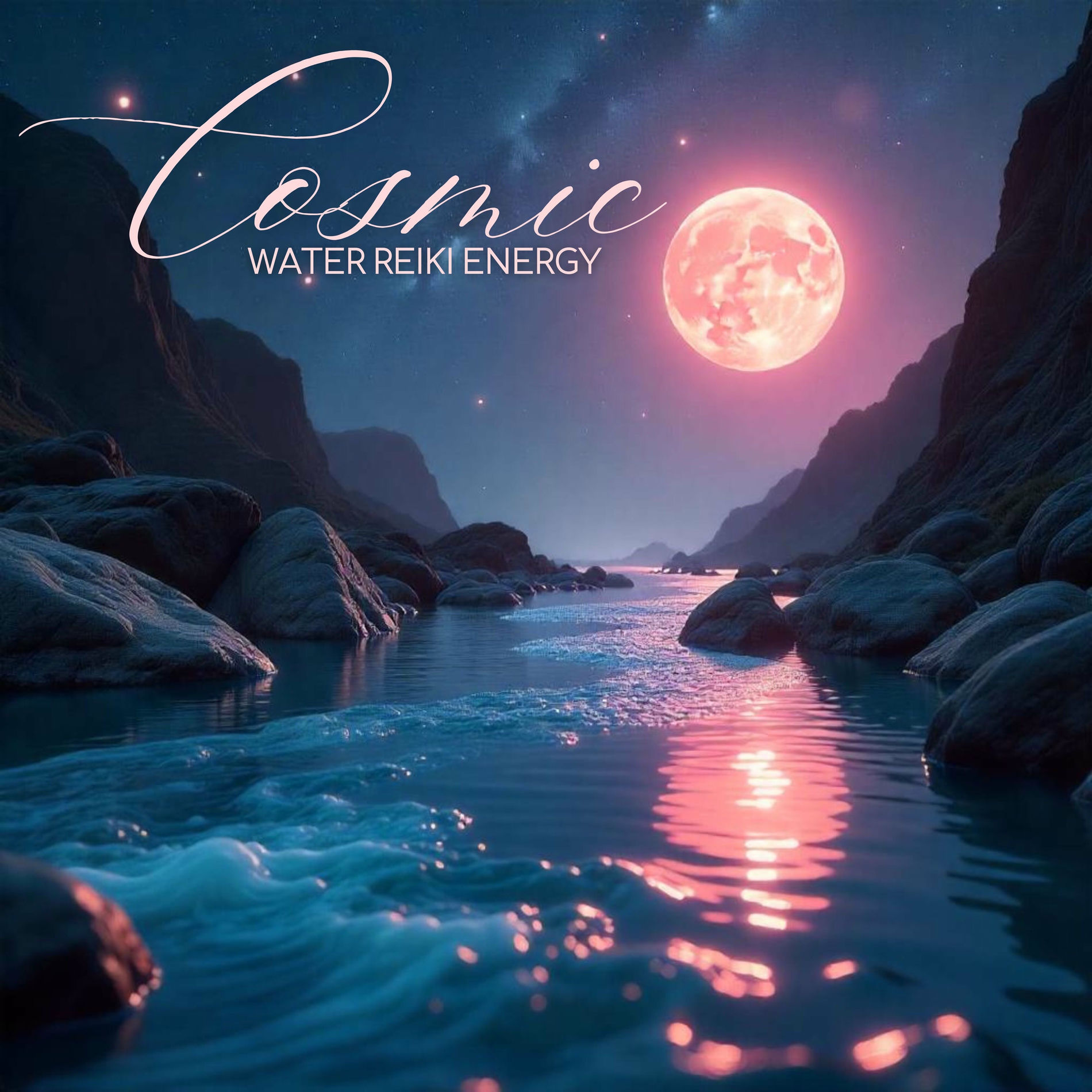 Album cover of Cosmic Water Reiki Energy: Healing Aura Cleansing and Relaxation