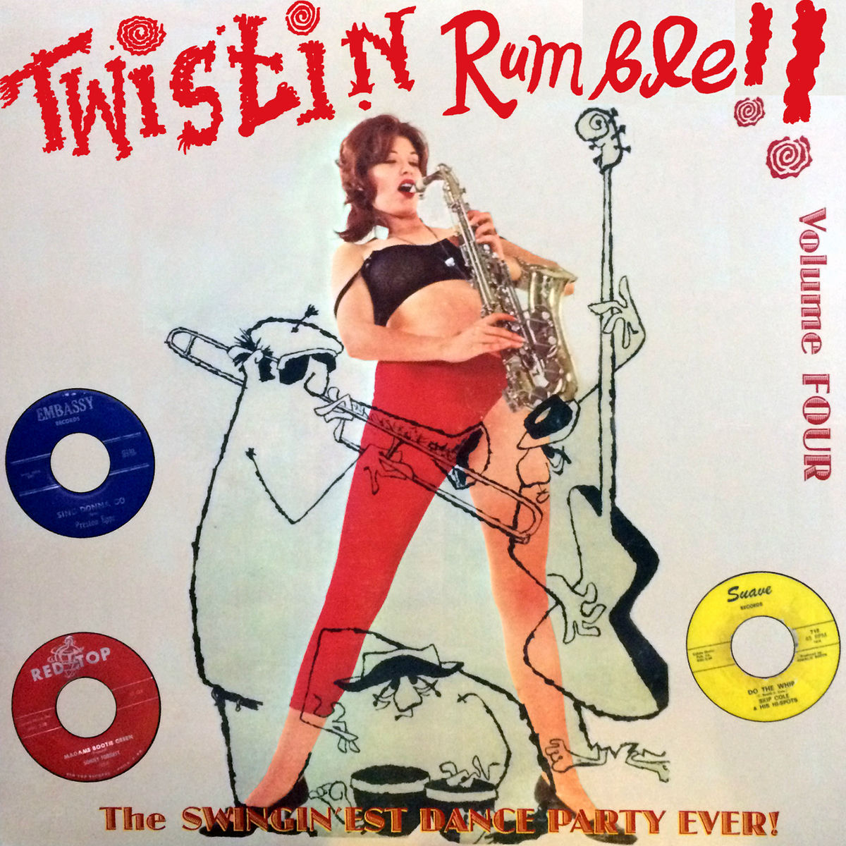 Album cover of Twistin Rumble!! Vol.4, The Swingin'est Dance Party Ever!