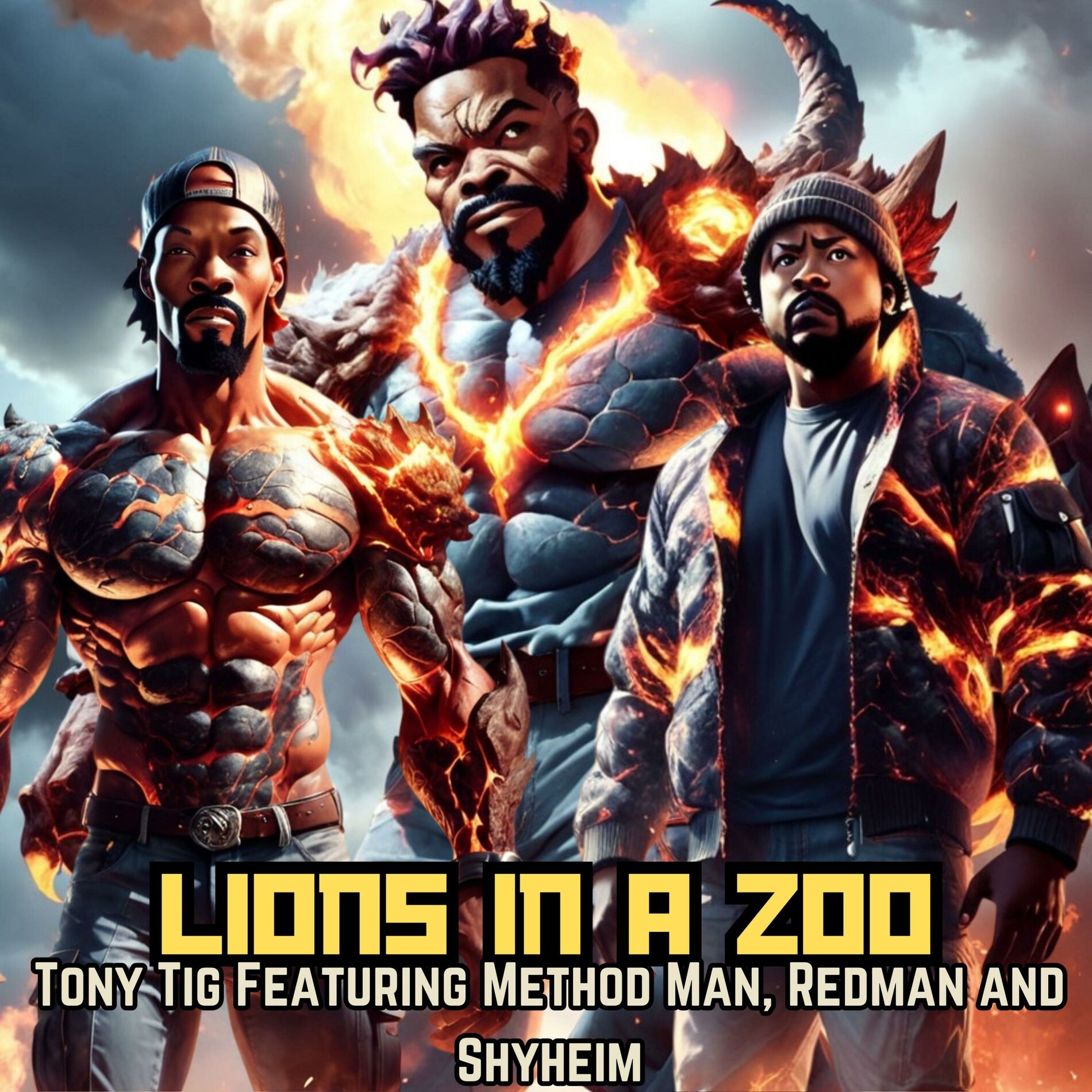 Album cover of Lions In A Zoo (feat. Method Man, Redman & Shyheim)