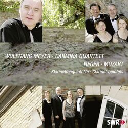 Cover of Mozart & Reger: Clarinet Quintets
