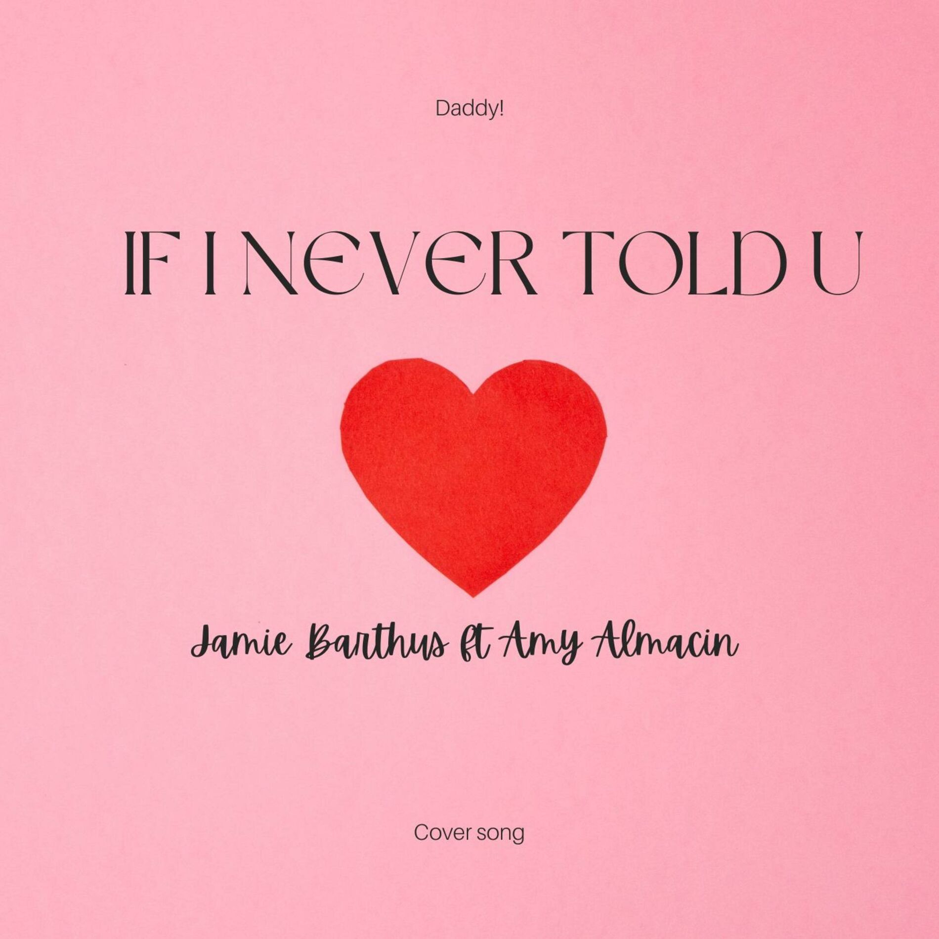 Album cover of If I Never Told U (feat. Amy Almacin)