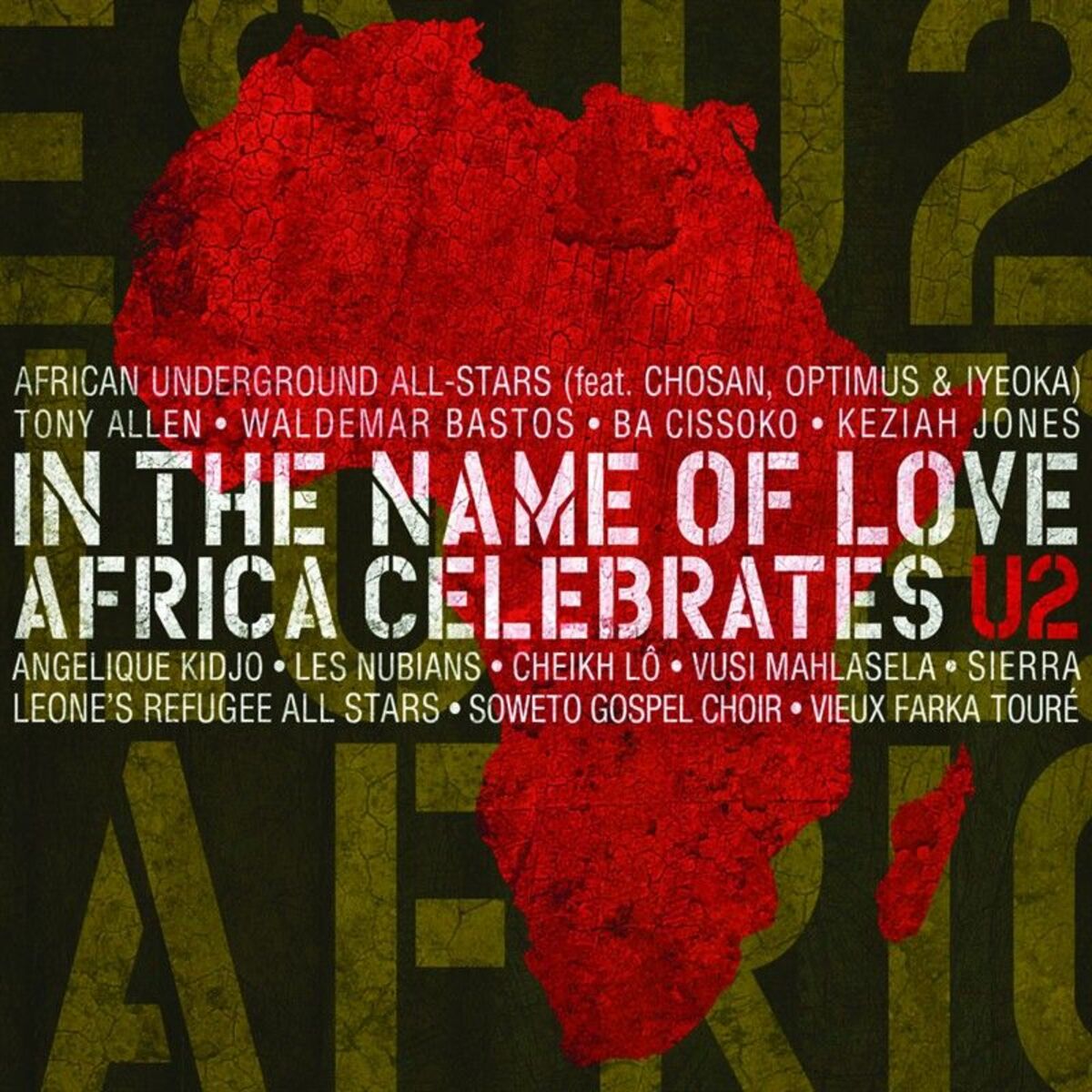 Album cover of In The Name Of Love: Africa Celebrates U2