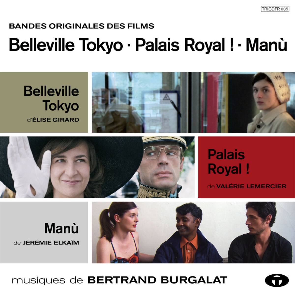 Album cover of Belleville Tokyo - Palais Royal! - Manù (Bandes originales des films)