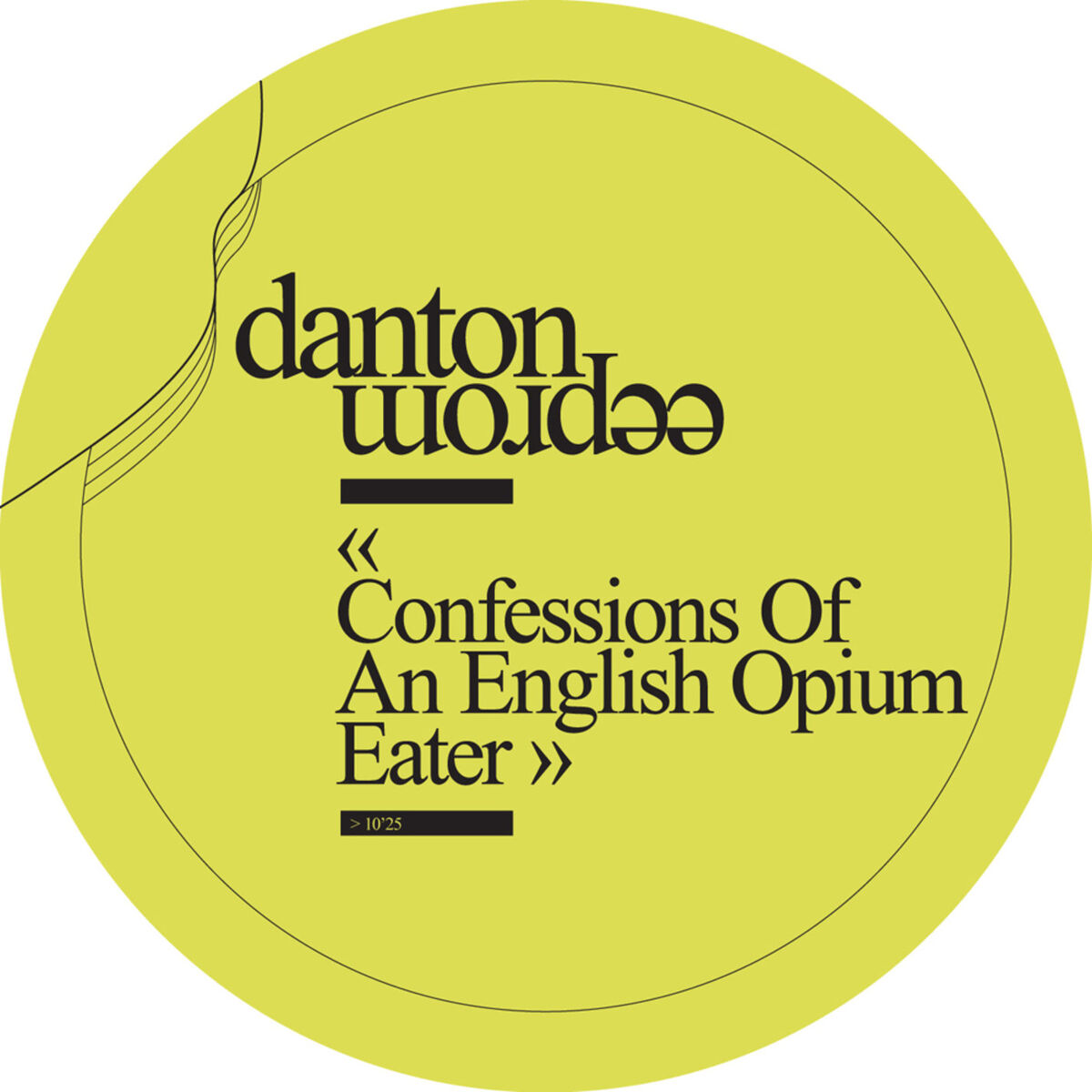 Album cover of Confessions of an English Opium-Eater