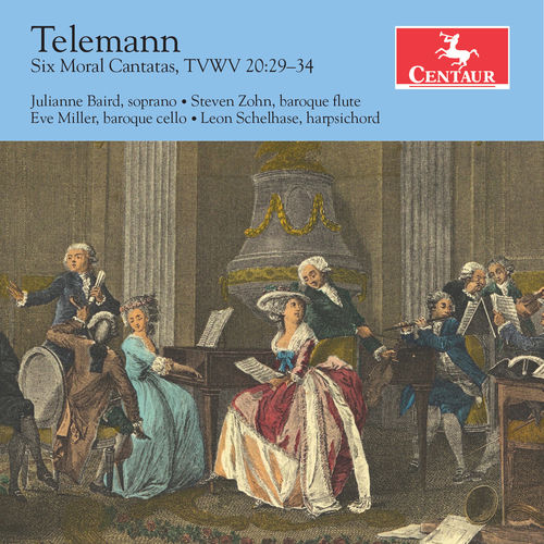 Telemann: 6 Moral Cantatas, TWV 20:29-34 sleeve
