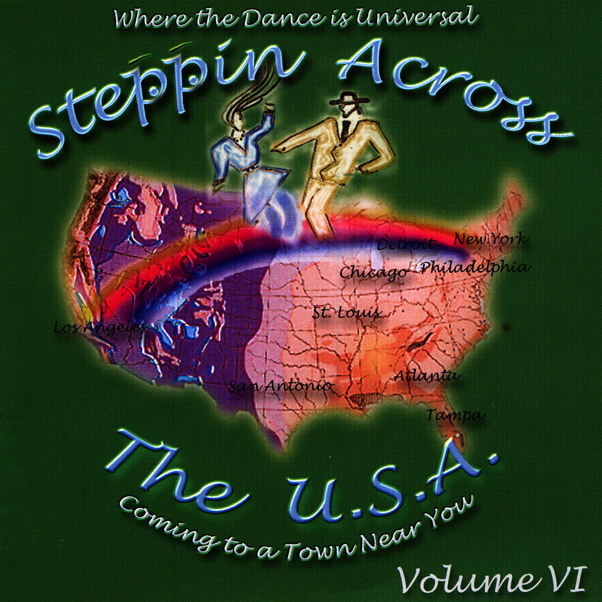 Album cover of Steppin Across The USA - Volume 6